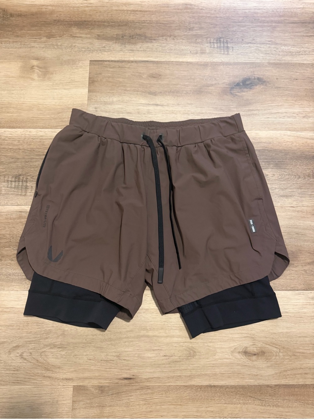 ASRV Men Tetra Lite Plum 7" Performance Lined Athletic Shorts Size XL DSG 0866